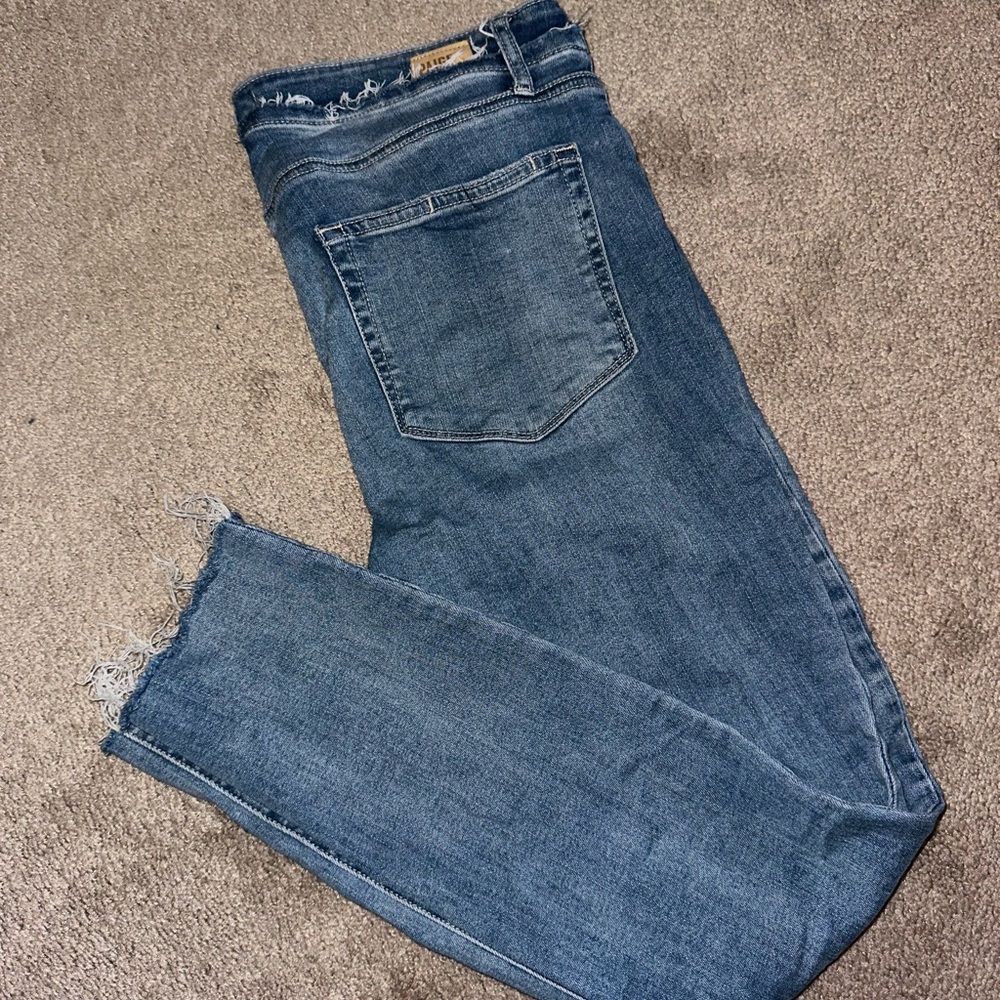 Paige Verdugo Ankle Frayed Jeans
